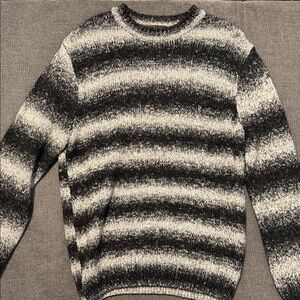 Dockers Black and Gray Crewneck Sweater